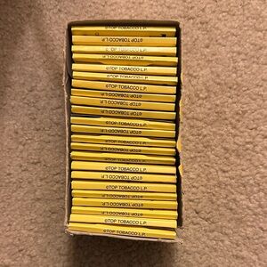 Vintage Yellow Matchbook Lot - TOP TOBACCO L.P.